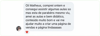Depoimento de cliente 2