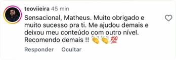 Depoimento de cliente 3